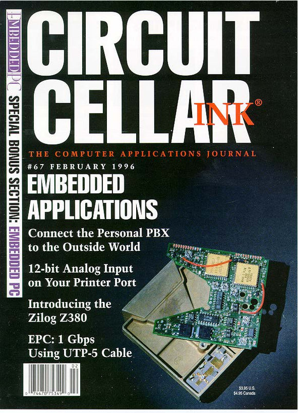 Circuit Cellar Issue 067 February 1996 - PDF - CC-Webshop