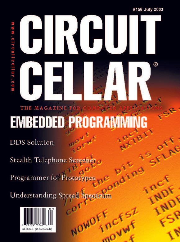 Circuit Cellar Issue 156 July 2003-PDF - CC-Webshop