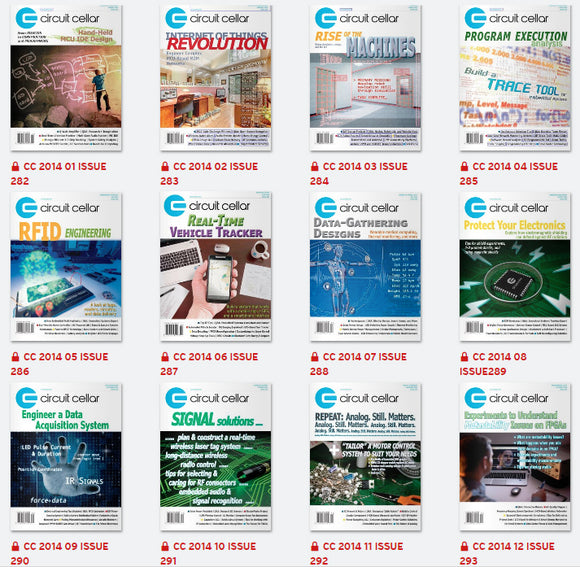 Circuit Cellar 2014 Archive - Digital Subscription - CC-Webshop