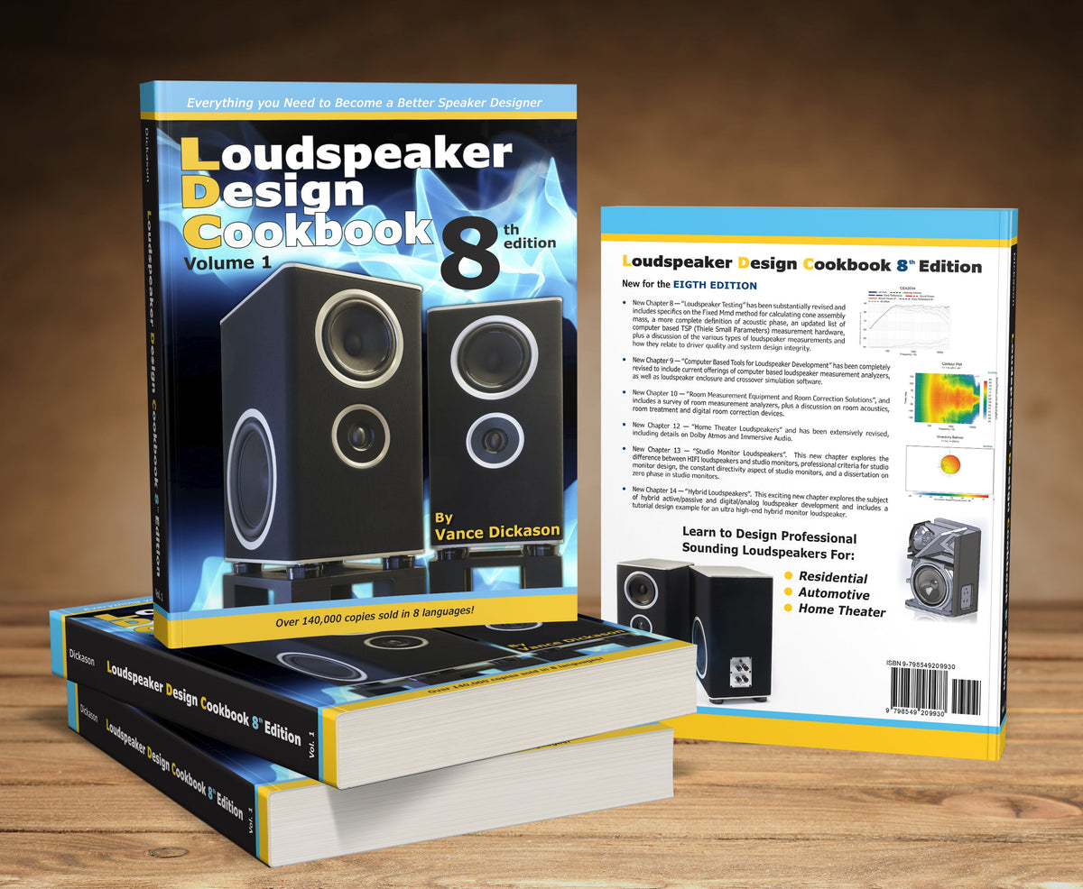 Loudspeaker Design Cookbook 8th Edition – CC-Webshop