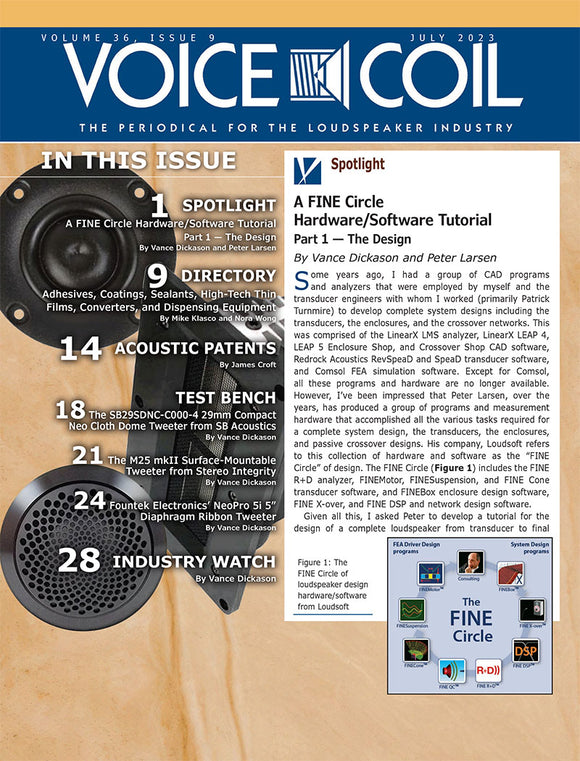 Voice Coil Magazine