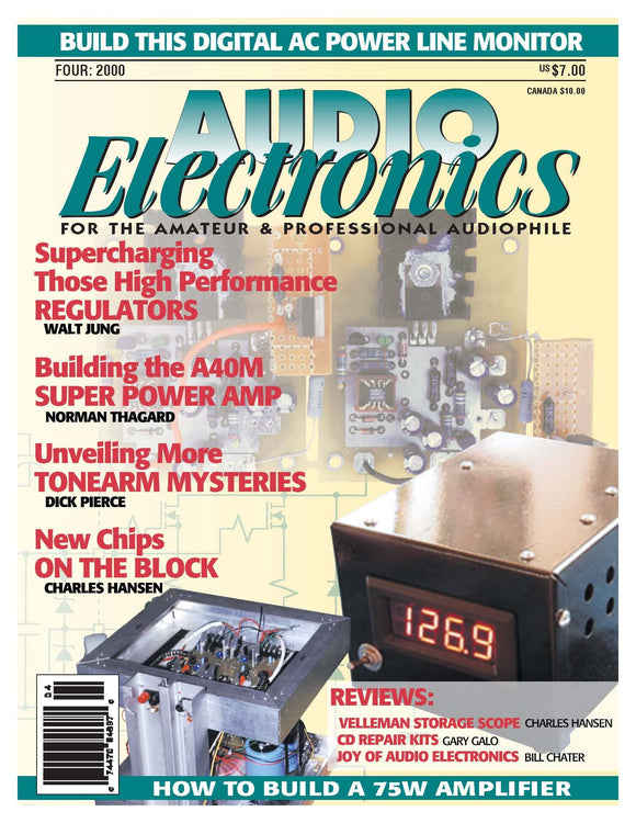 Audio Electronics Magazine - Year 2000 Back Issue 4 (PDF)