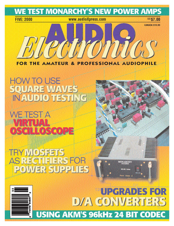 Audio Electronics Magazine - Year 2000 Back Issue 5 (PDF)
