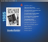 Speaker Builder: 1985 (PDFs)