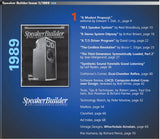 Speaker Builder: 1989 (PDFs)