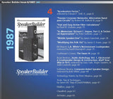 Speaker Builder: 1987 (PDFs)