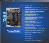Speaker Builder: 1989 (PDFs)