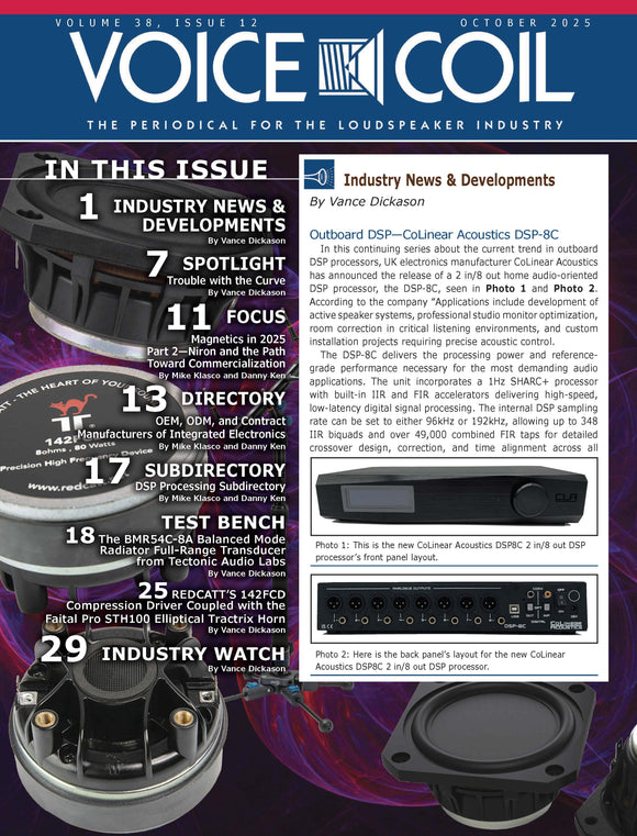 Voice Coil October 2025 - PDF