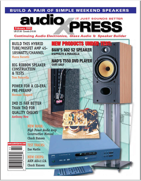 audioXpress February 2001 PDF