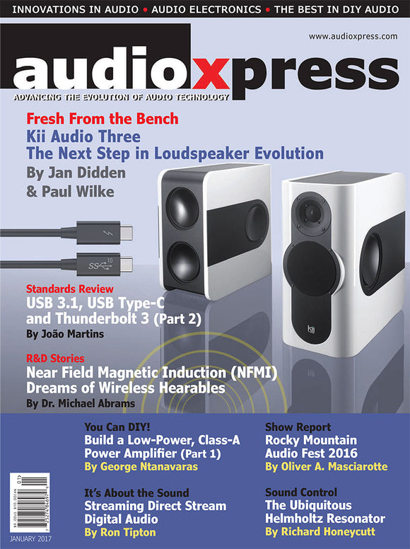 audioXpress January 2017 (PDF) - CC-Webshop