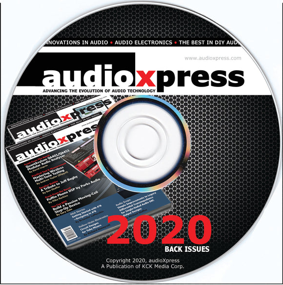 audioXpress 2020 Back Issues on CD