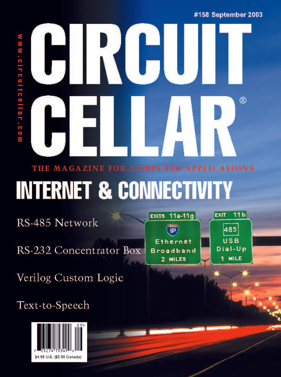 Circuit Cellar Issue 158 September 2003-PDF - CC-Webshop