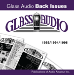 Glass Audio Back Issues on CD 1989/94/96 - CC-Webshop